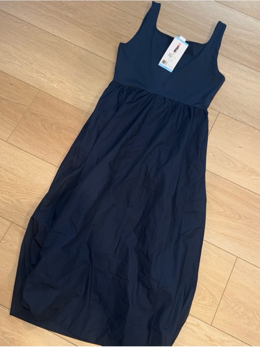 Edited Hunter Navy Scoop-Neck Maxi Dress NWT
